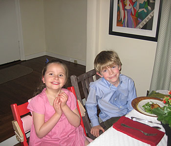 Sarah and her cousin Dan - Thanksgiving