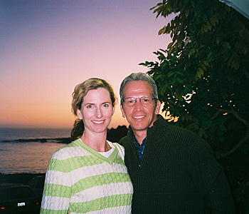Mom and dad, 10th Anniversary in Mendocino